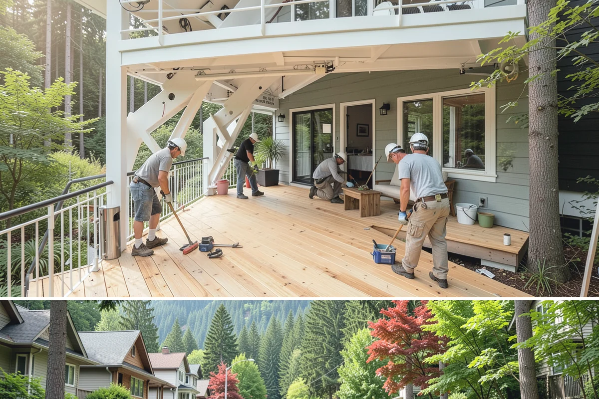 Stone Wall Construction in Darrington, Snohomish County, WA - We build stone walls in the drier months so mortar and footings set without rain disruption.