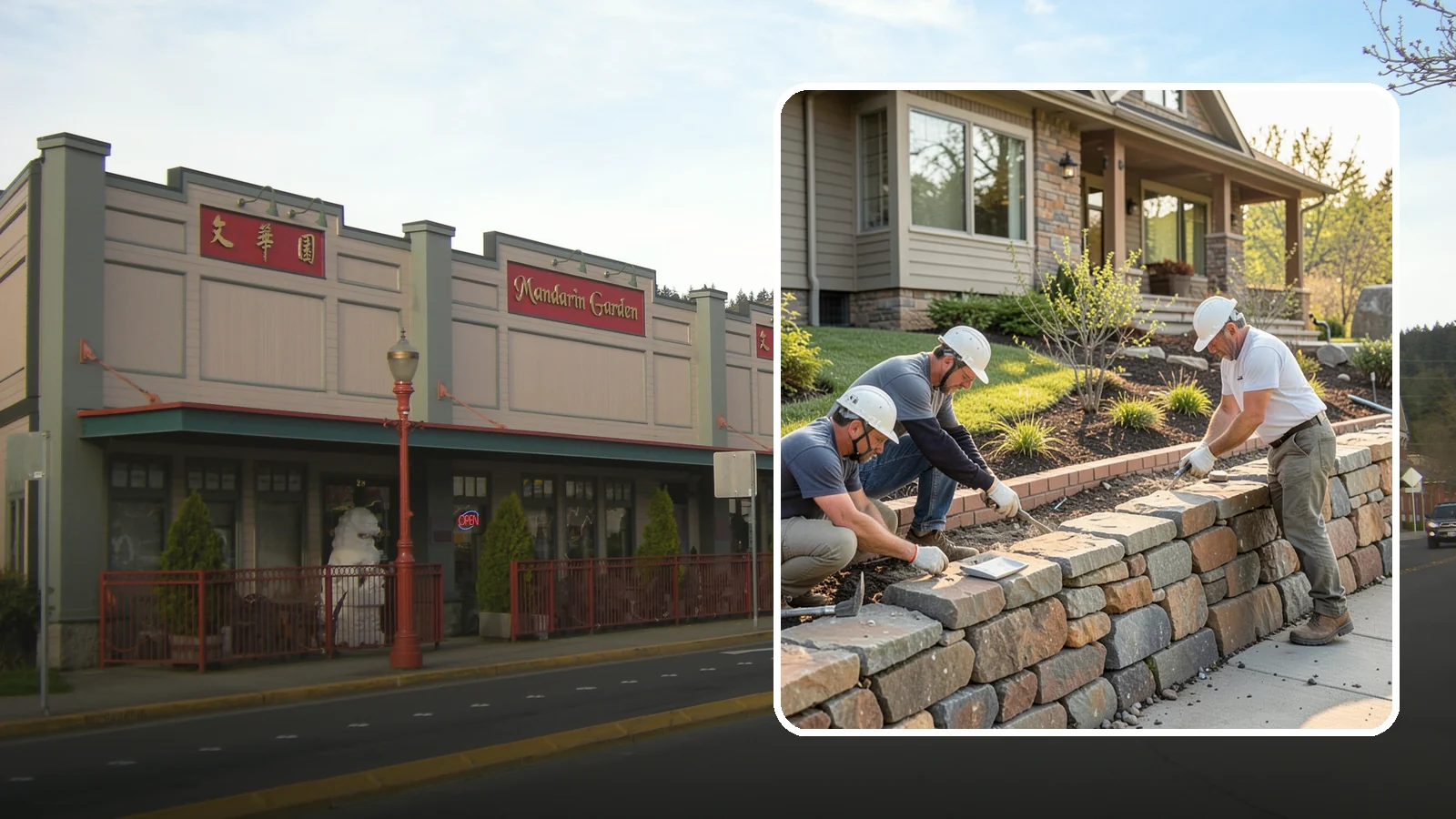 Stone Wall Construction in Issaquah, King County, WA - Handcrafted stone walls, freestanding or retaining, that add permanence and beauty to your landscape.