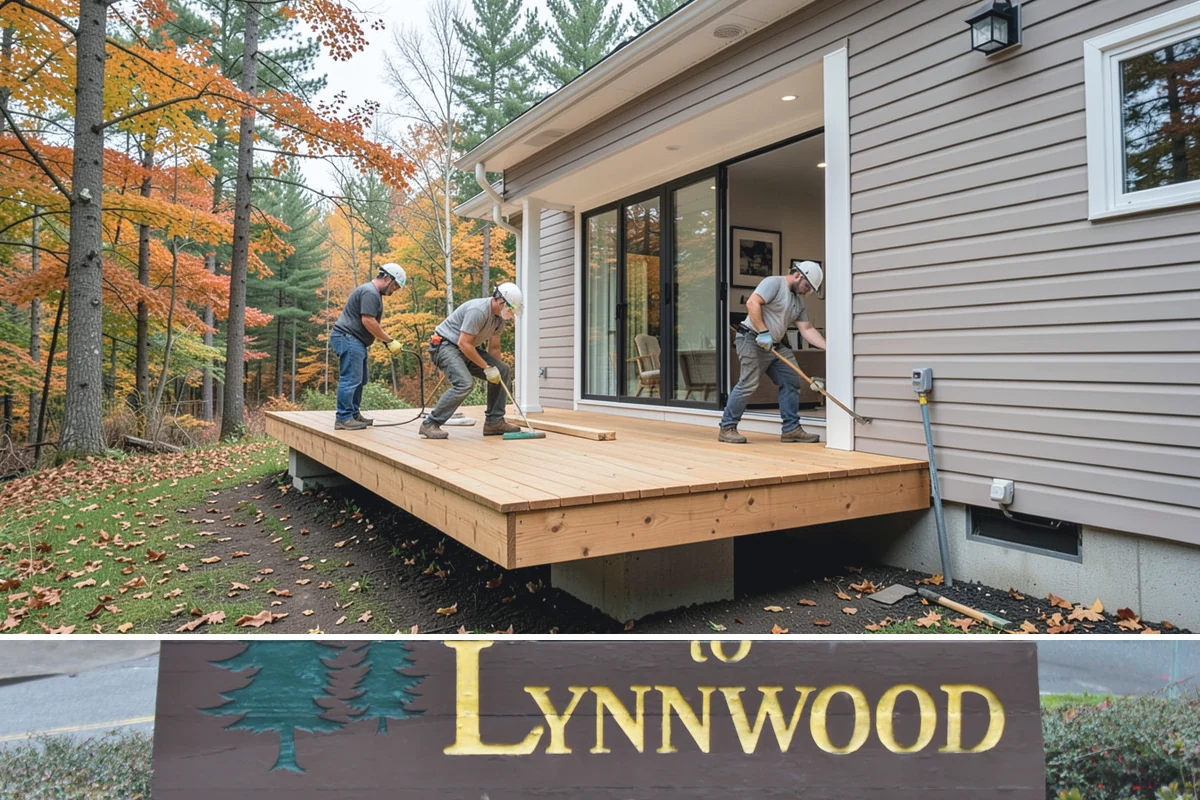 Stone Wall Construction in Lynnwood, Snohomish County, WA - We build stone walls in the drier months so mortar and footings set without rain disruption.