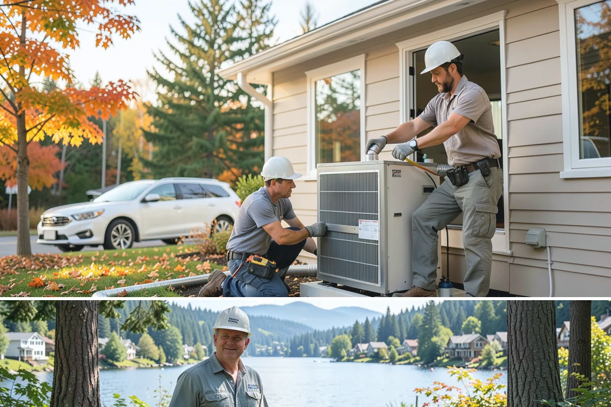 Stone Wall Construction in Milton, King County, WA - We build stone walls in the drier months so mortar and footings set without rain disruption.