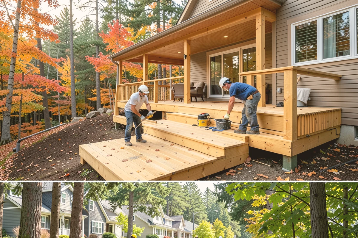 Stone Wall Construction in Normandy Park, King County, WA - We build stone walls in the drier months so mortar and footings set without rain disruption.