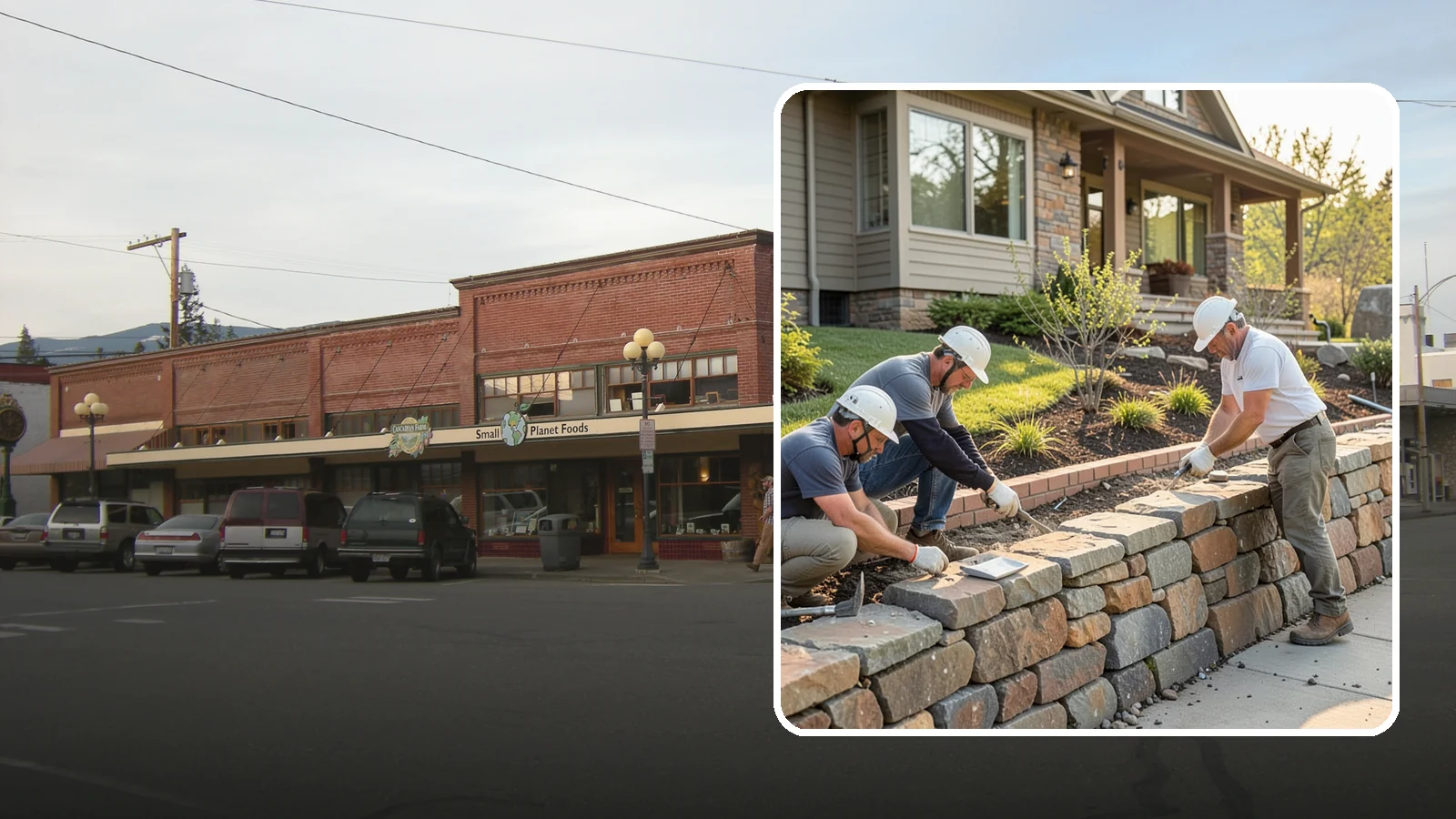 Stone Wall Construction in Sedro-Woolley, Skagit County, WA - Handcrafted stone walls, freestanding or retaining, that add permanence and beauty to your landscape.