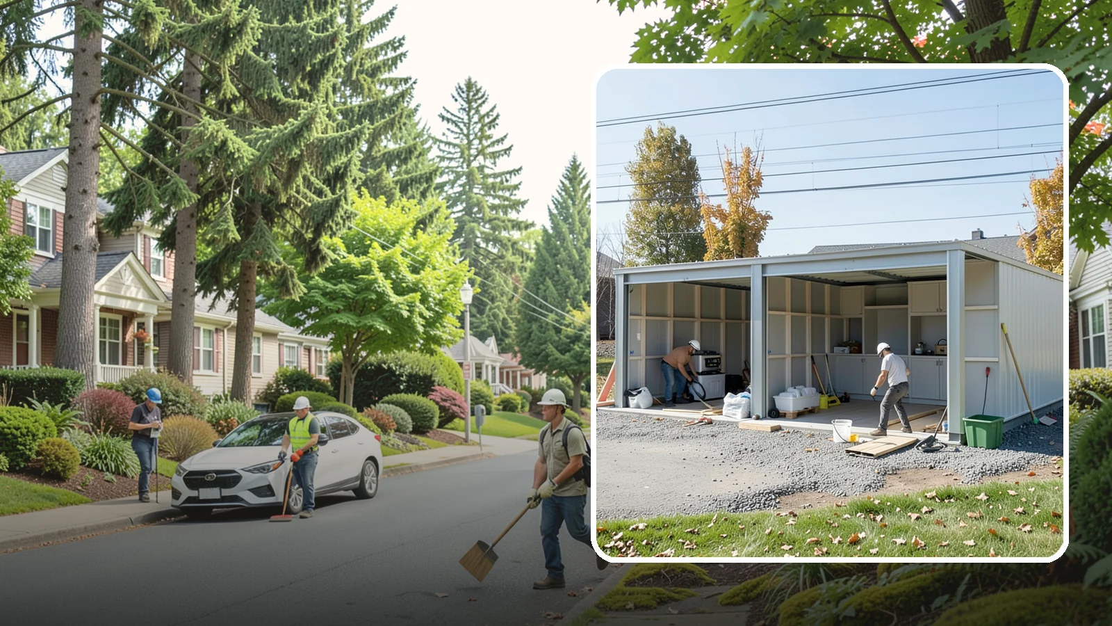 Storage Building Construction in Beaux Arts Village, King County, WA - Purpose-built storage buildings for equipment, inventory, vehicles, or supplies.