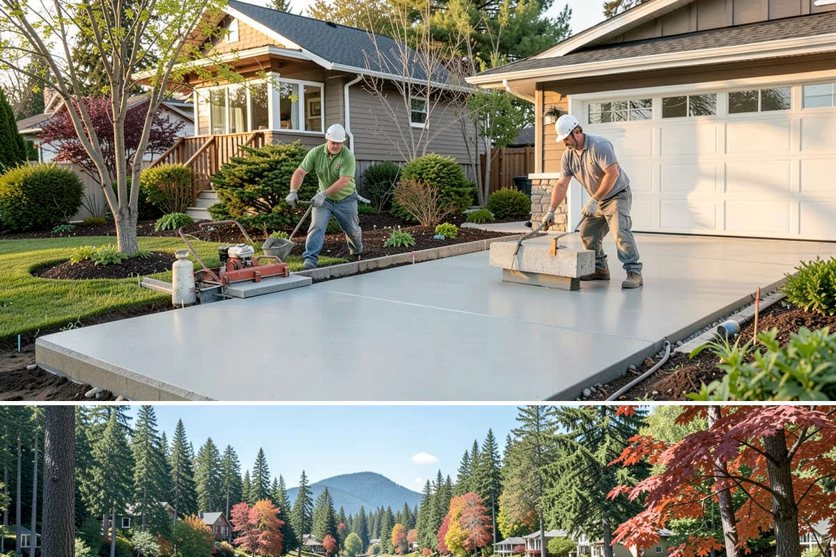 Storage Building Construction in Covington, King County, WA - Slab pours and shell work are scheduled for dry weather, making summer the best time to build.