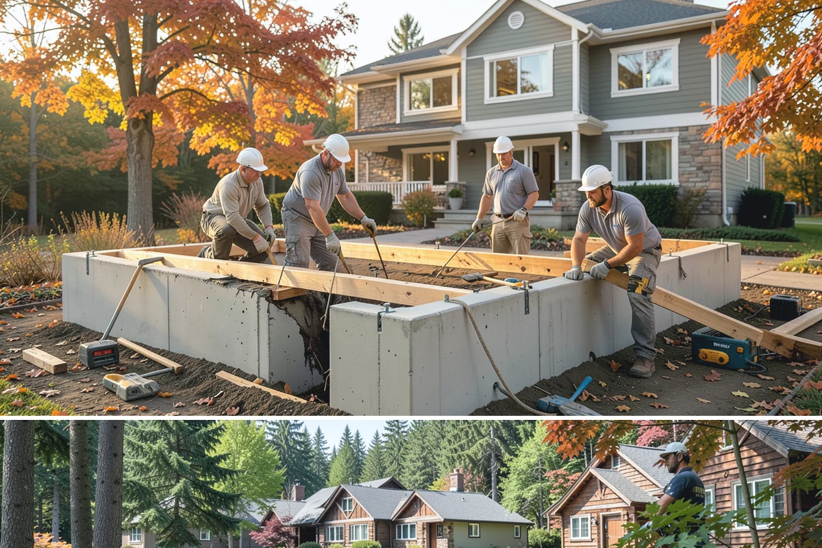 Storage Building Construction in Edgewood, Pierce County, WA - Slab pours and shell work are scheduled for dry weather, making summer the best time to build.