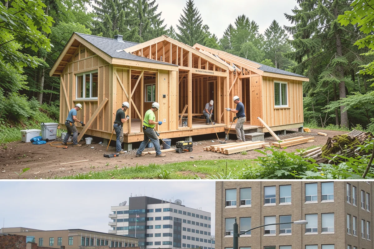 Storage Building Construction in Everett, Snohomish County, WA - Slab pours and shell work are scheduled for dry weather, making summer the best time to build.