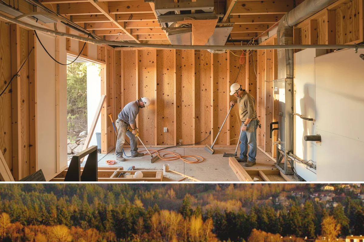 Storage Building Construction in Kenmore, King County, WA - Slab pours and shell work are scheduled for dry weather, making summer the best time to build.