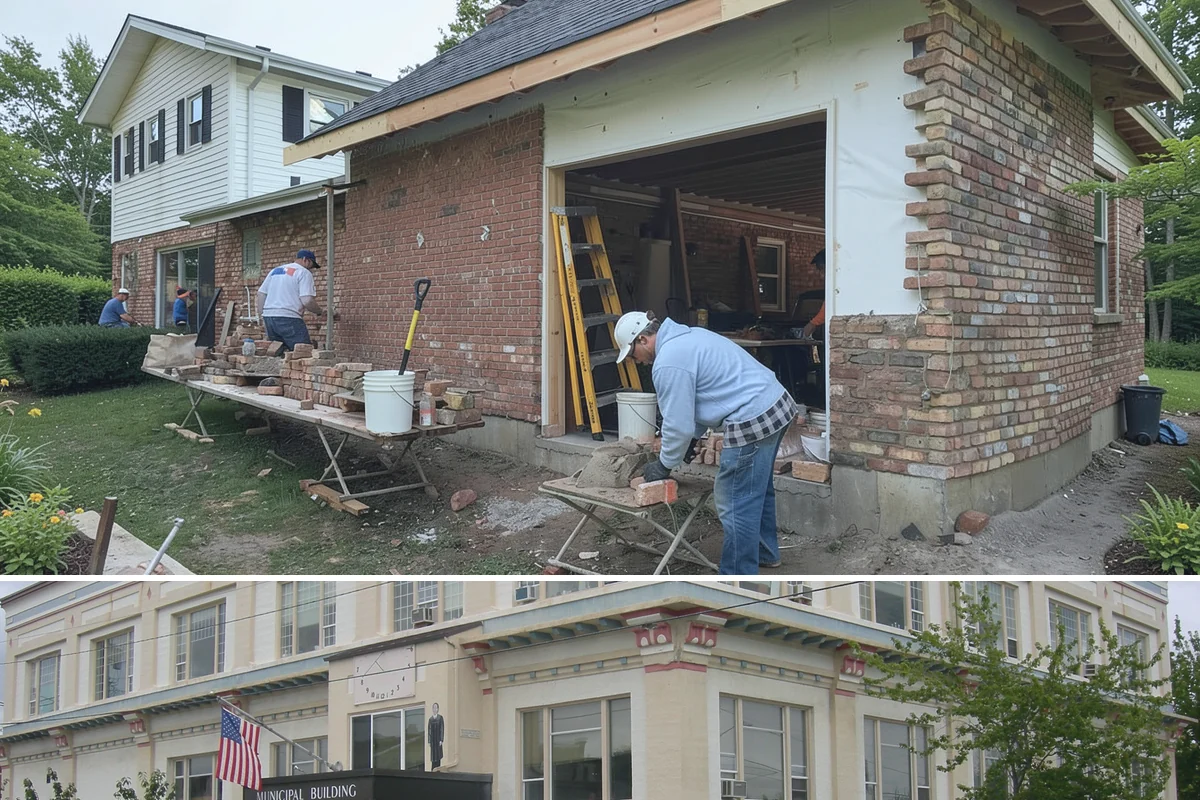 Storefront Construction in Anacortes, Skagit County, WA - We schedule storefront glazing and sealing for dry weather to ensure clean, weather-tight installations.