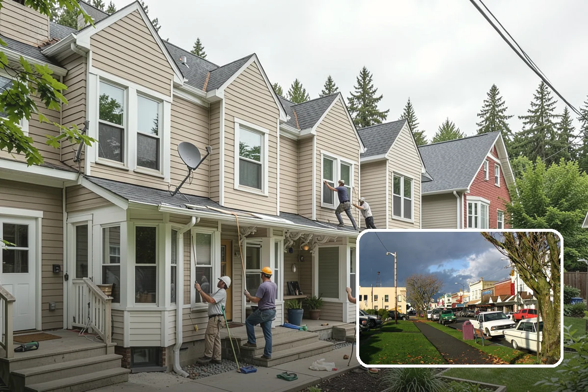 Storefront Construction in Arlington, Snohomish County, WA - Weather-tight glazing suited to PNW conditions