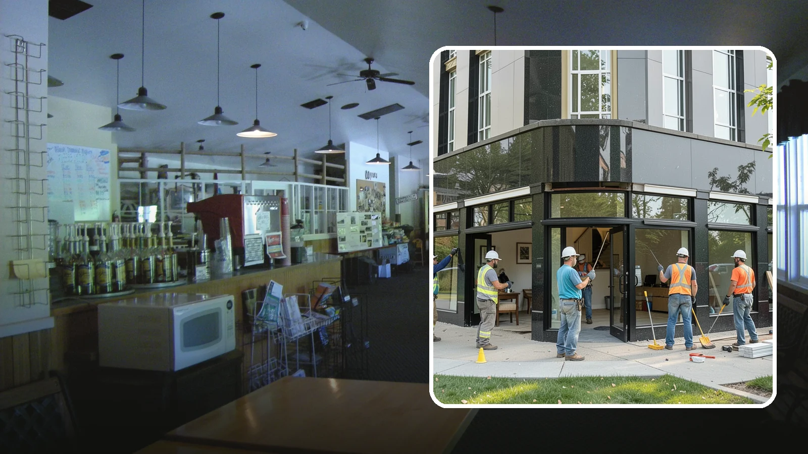 Storefront Construction in Black Diamond, King County, WA - Design and construction of commercial storefronts, entrances, and glazing systems.