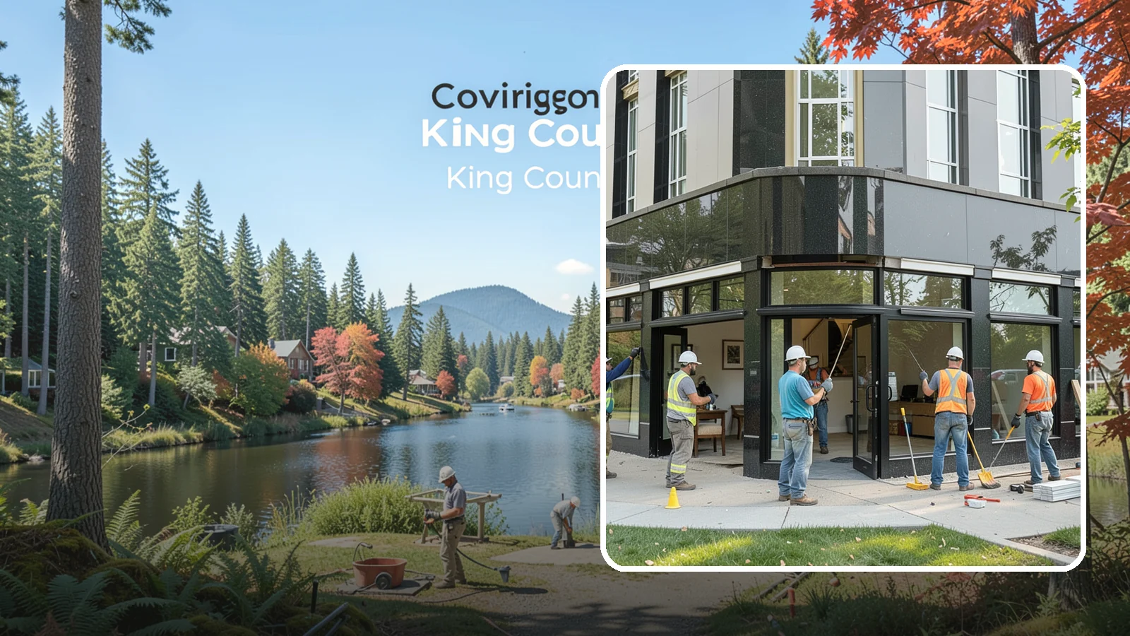 Storefront Construction in Covington, King County, WA - Design and construction of commercial storefronts, entrances, and glazing systems.