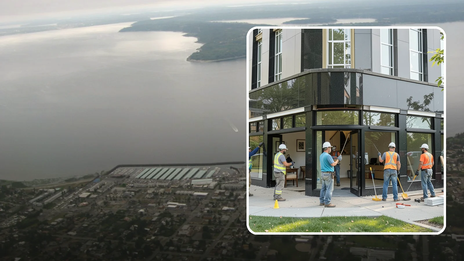 Storefront Construction in Des Moines, King County, WA - Design and construction of commercial storefronts, entrances, and glazing systems.