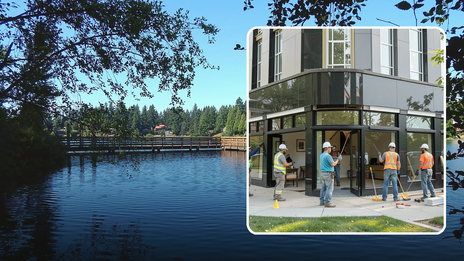 Storefront Construction in Federal Way, King County, WA - Design and construction of commercial storefronts, entrances, and glazing systems.