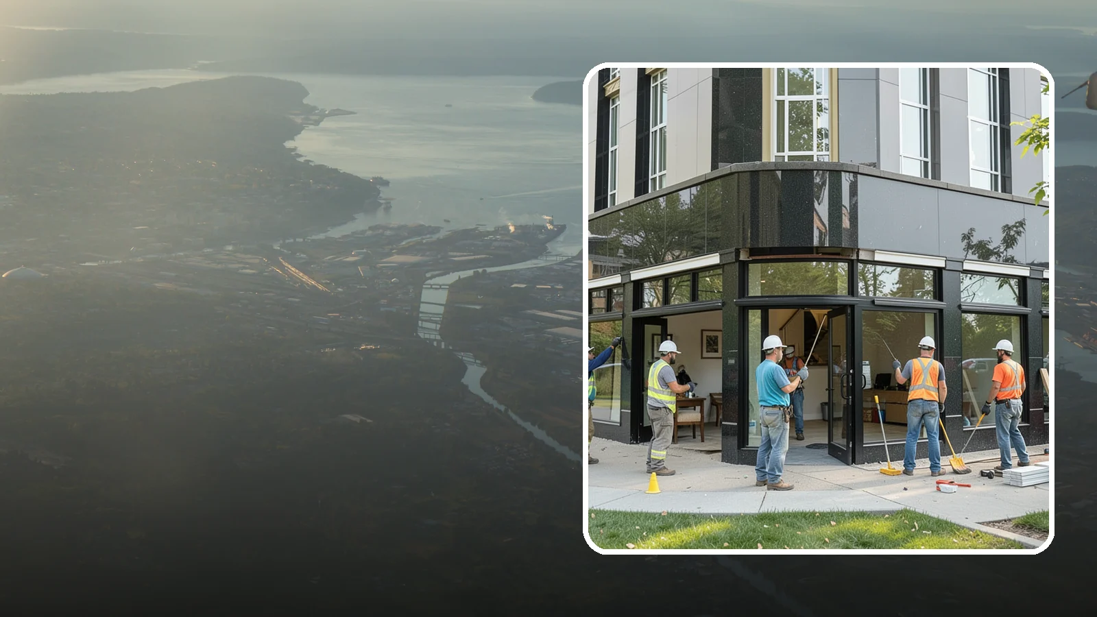 Storefront Construction in Fife, Pierce County, WA - Design and construction of commercial storefronts, entrances, and glazing systems.