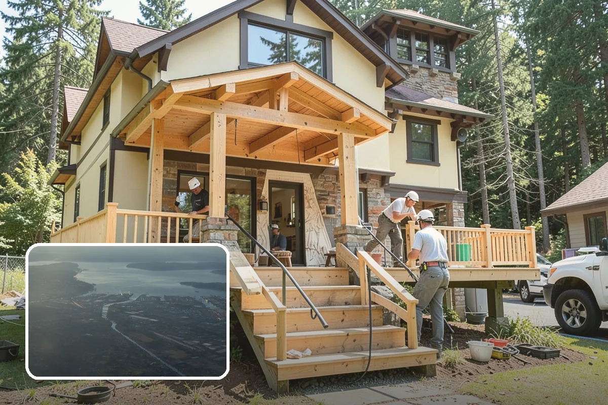 Storefront Construction in Fife, Pierce County, WA - Weather-tight glazing suited to PNW conditions