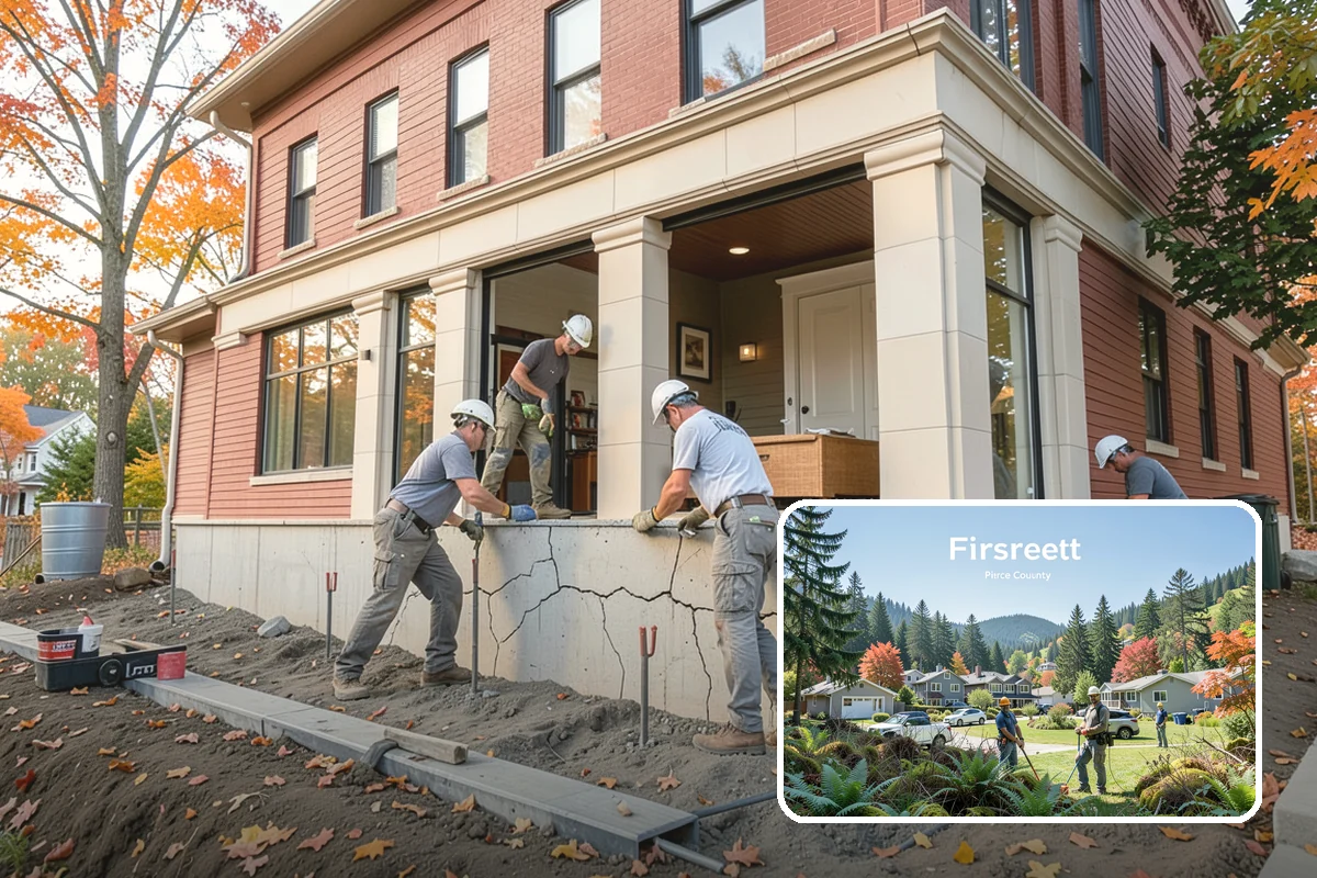 Storefront Construction in Fircrest, Pierce County, WA - Weather-tight glazing suited to PNW conditions