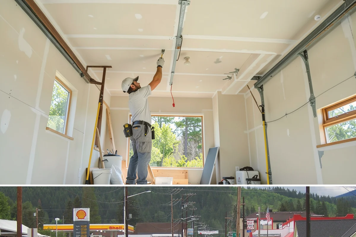Storefront Construction in Granite Falls, Snohomish County, WA - We schedule storefront glazing and sealing for dry weather to ensure clean, weather-tight installations.
