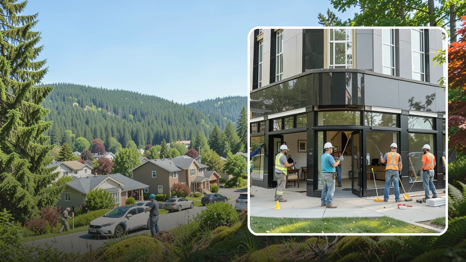 Storefront Construction in Index, Snohomish County, WA - Design and construction of commercial storefronts, entrances, and glazing systems.