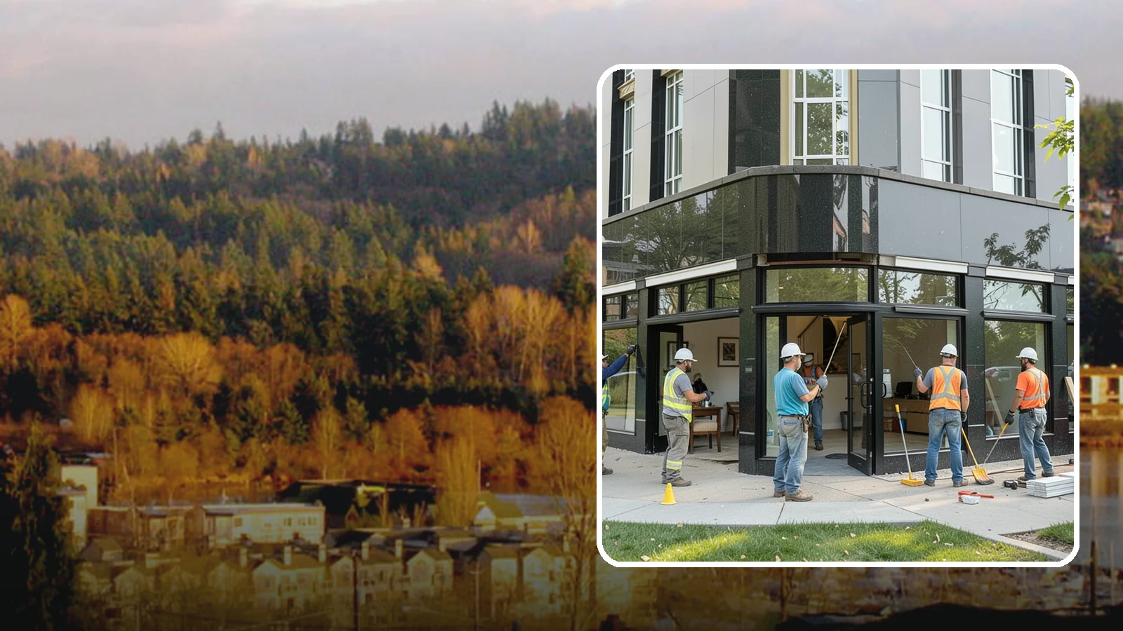 Storefront Construction in Kenmore, King County, WA - Design and construction of commercial storefronts, entrances, and glazing systems.