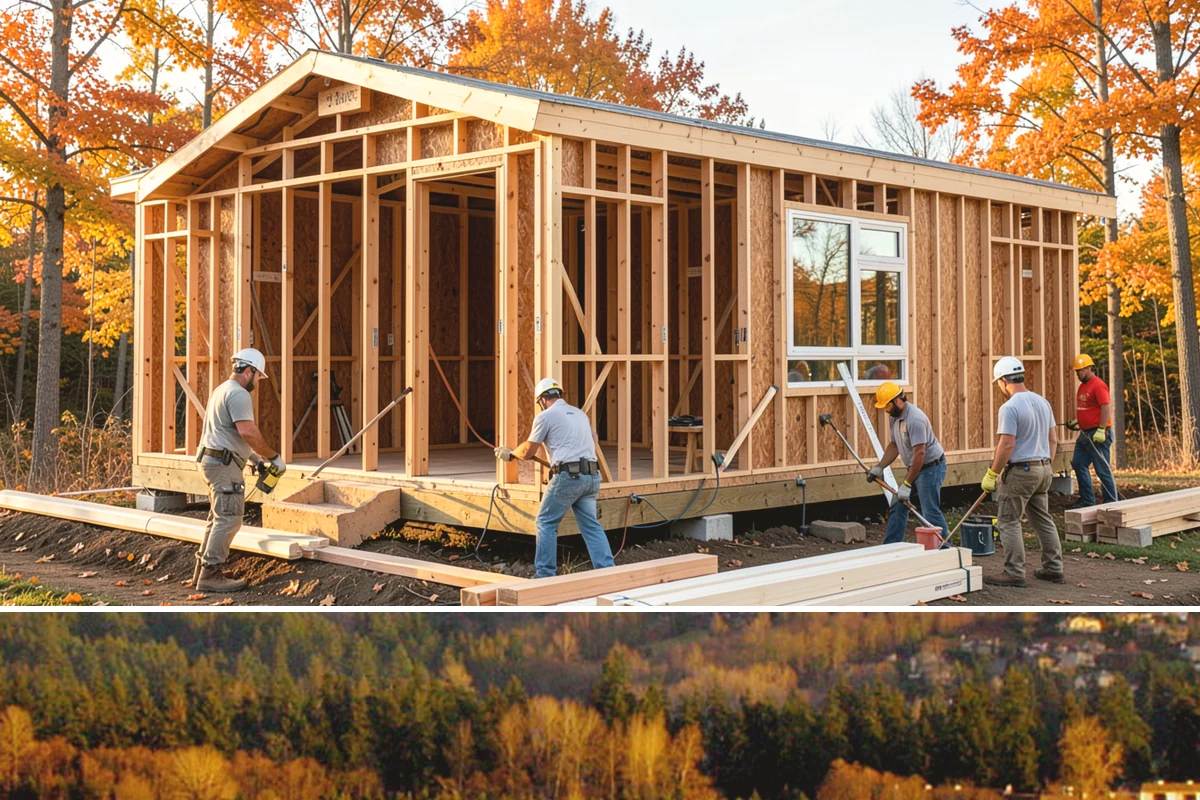 Storefront Construction in Kenmore, King County, WA - We schedule storefront glazing and sealing for dry weather to ensure clean, weather-tight installations.