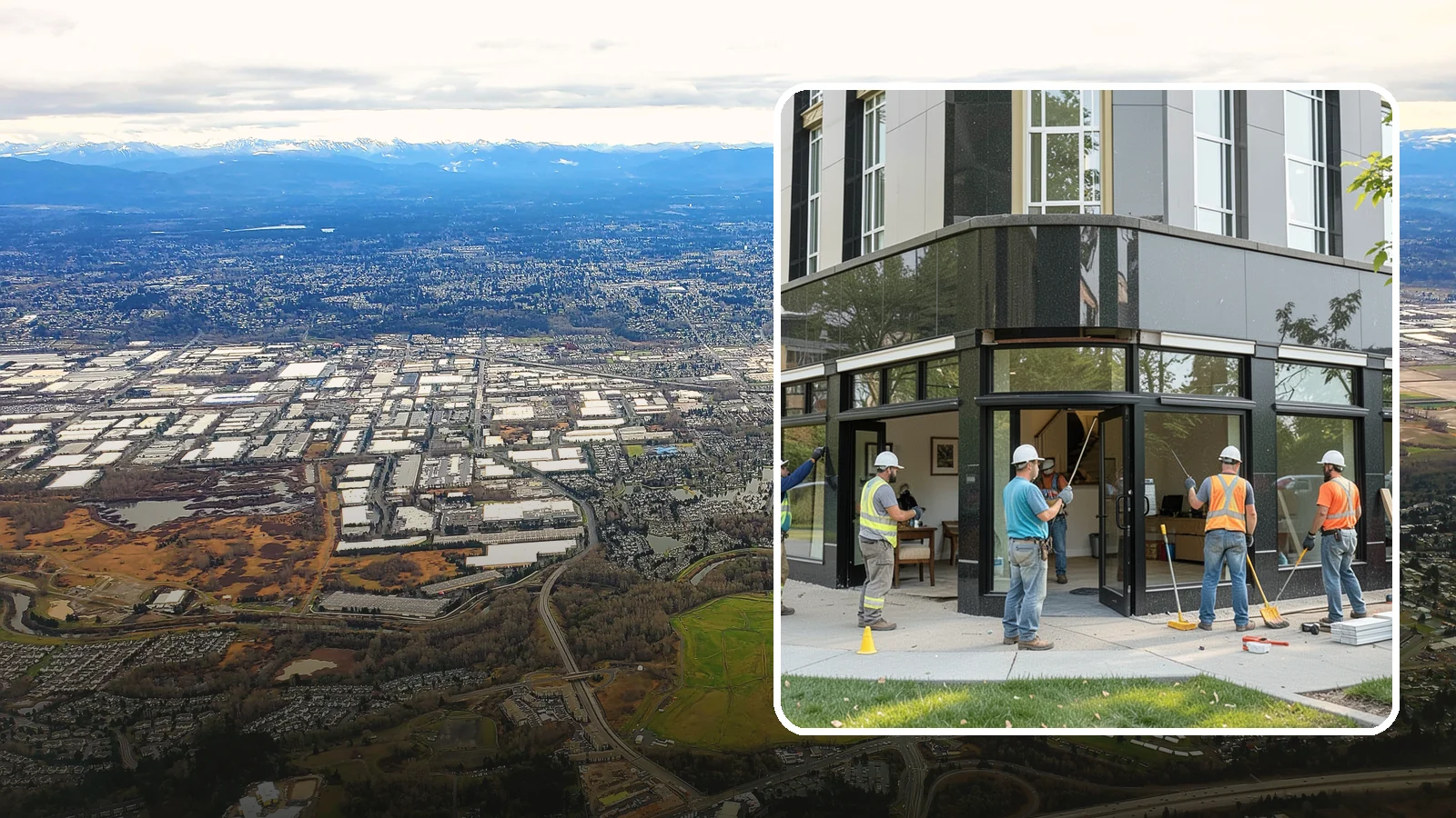 Storefront Construction in Kent, King County, WA - Design and construction of commercial storefronts, entrances, and glazing systems.