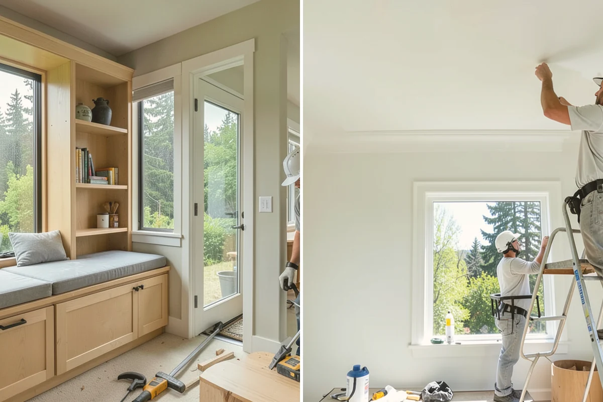 Storefront Construction in Langley, Island County, WA - Design the storefront layout and glazing