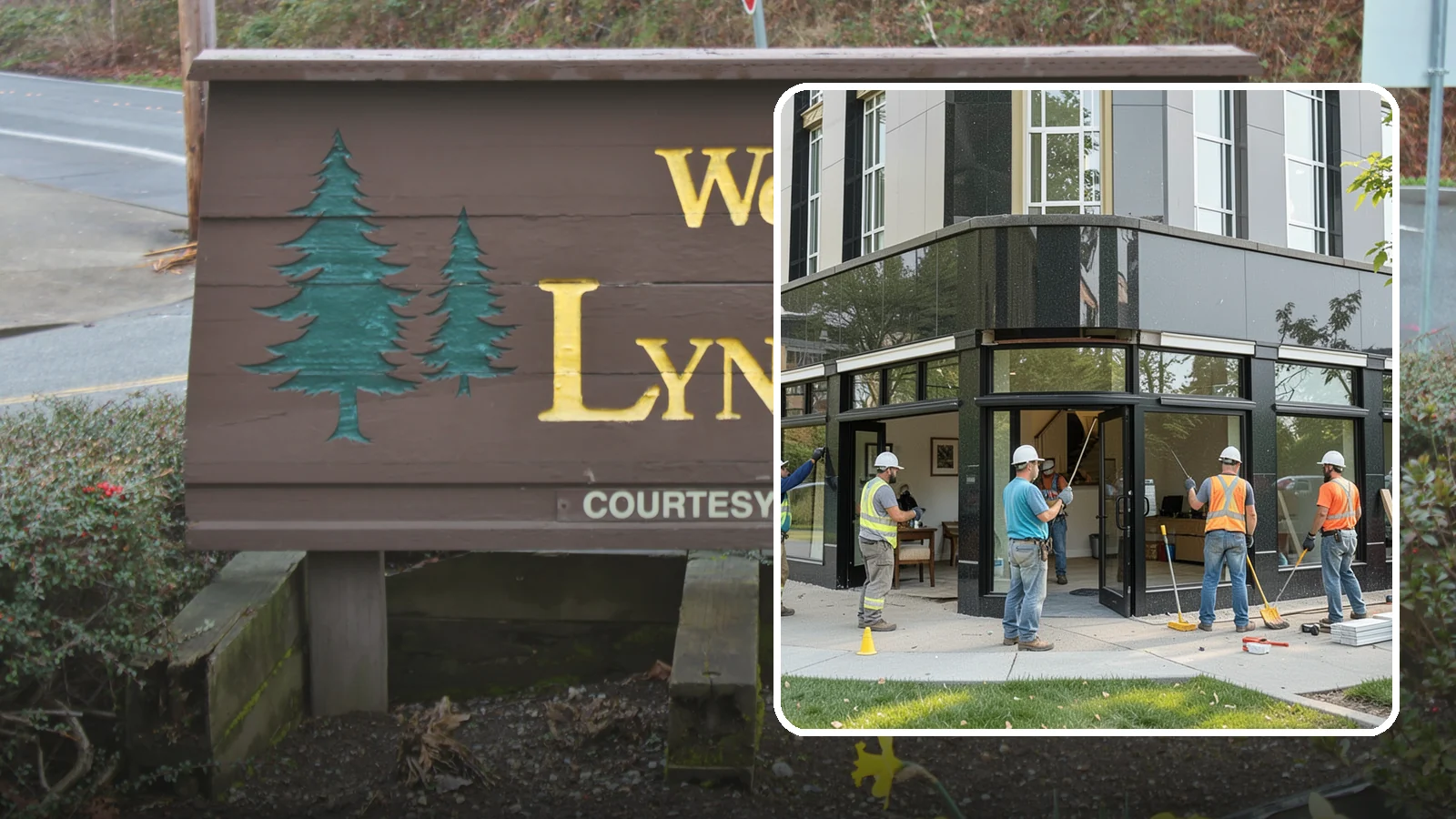 Storefront Construction in Lynnwood, Snohomish County, WA - Design and construction of commercial storefronts, entrances, and glazing systems.