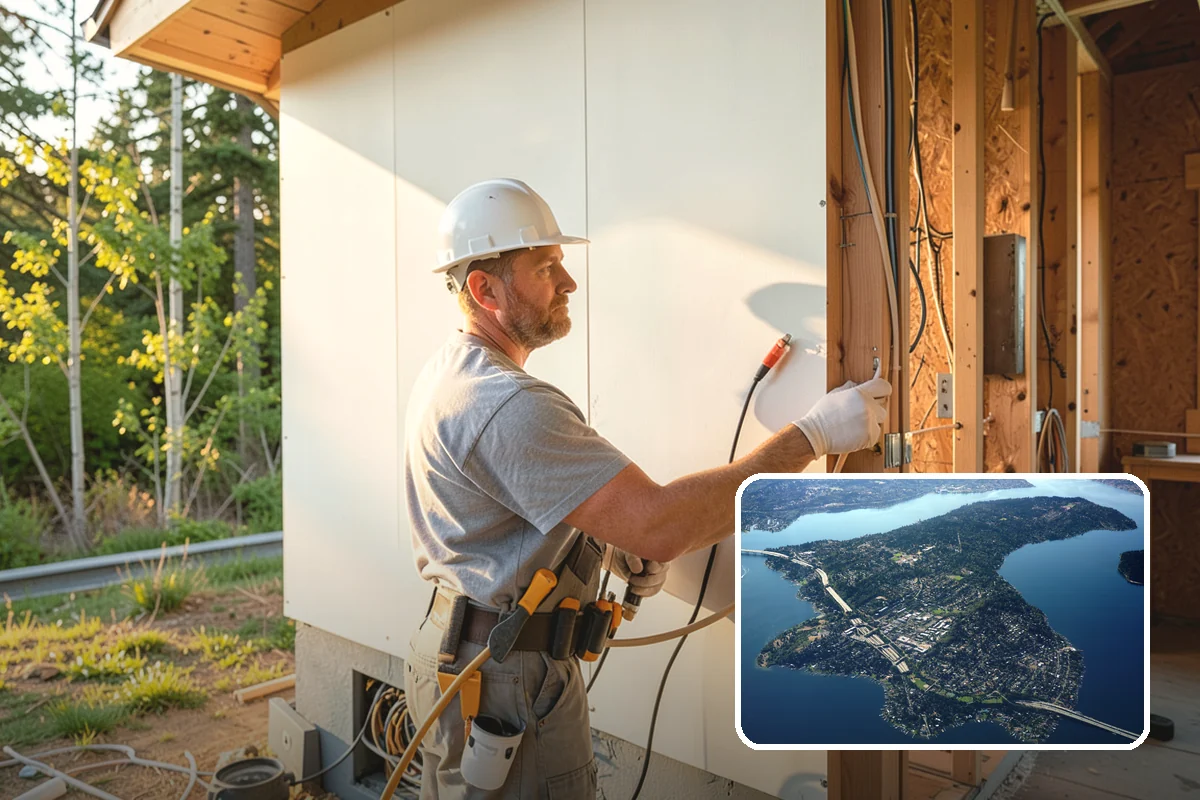 Storefront Construction in Mercer Island, King County, WA - Weather-tight glazing suited to PNW conditions