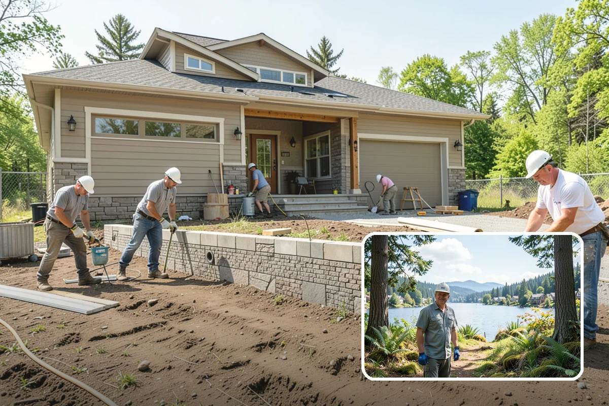 Storefront Construction in Milton, King County, WA - Weather-tight glazing suited to PNW conditions