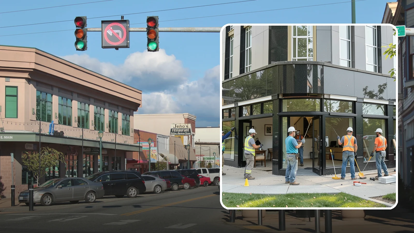 Storefront Construction in Monroe, Snohomish County, WA - Design and construction of commercial storefronts, entrances, and glazing systems.