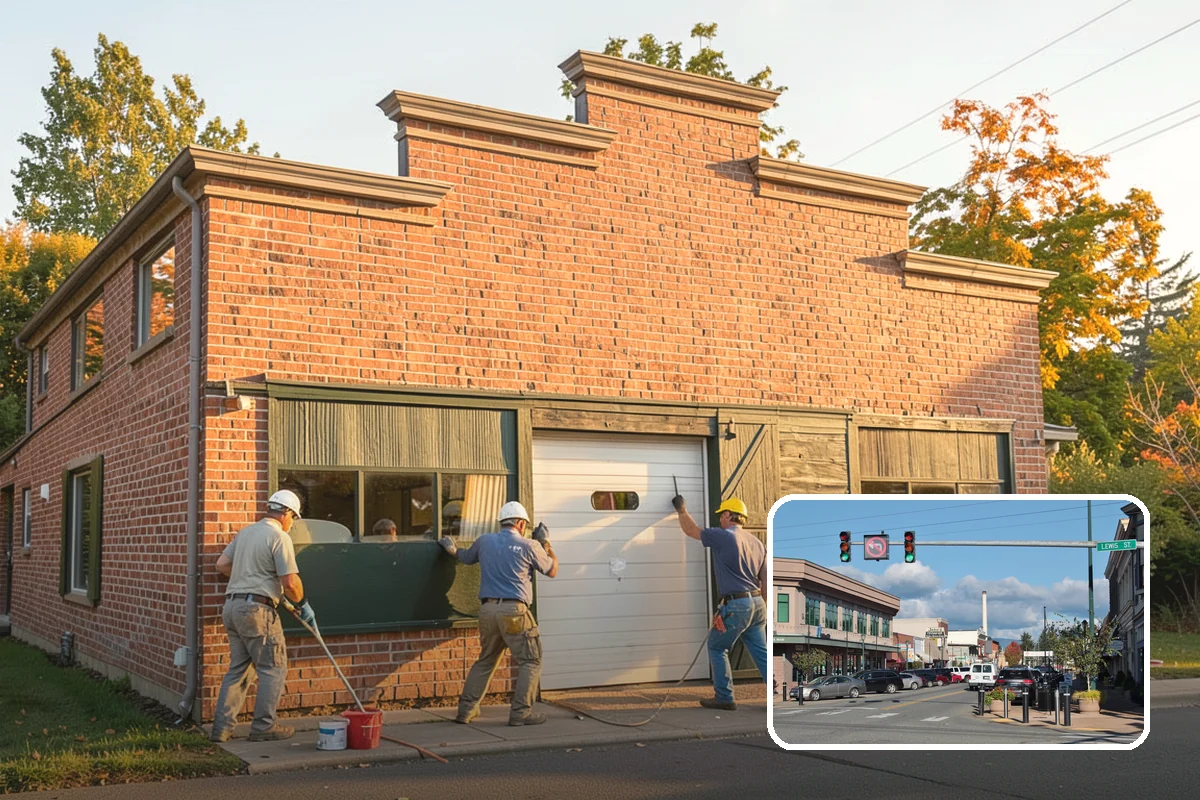 Storefront Construction in Monroe, Snohomish County, WA - Weather-tight glazing suited to PNW conditions
