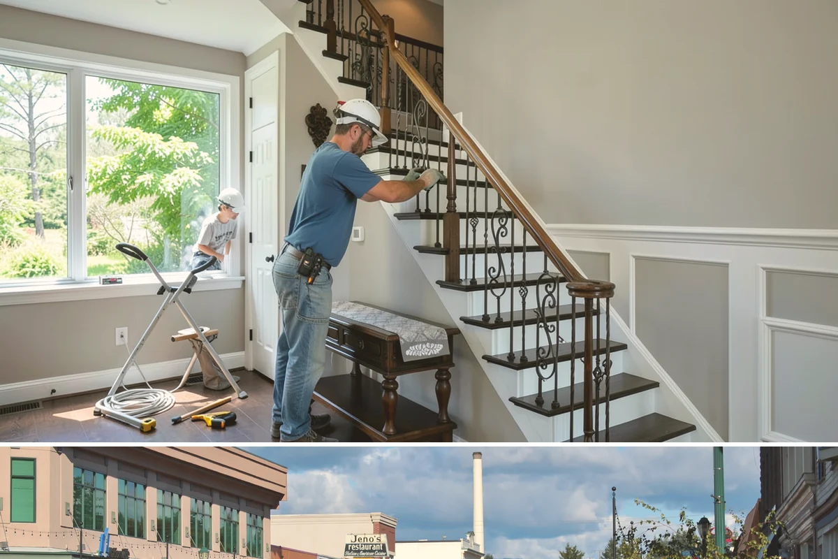 Storefront Construction in Monroe, Snohomish County, WA - We schedule storefront glazing and sealing for dry weather to ensure clean, weather-tight installations.