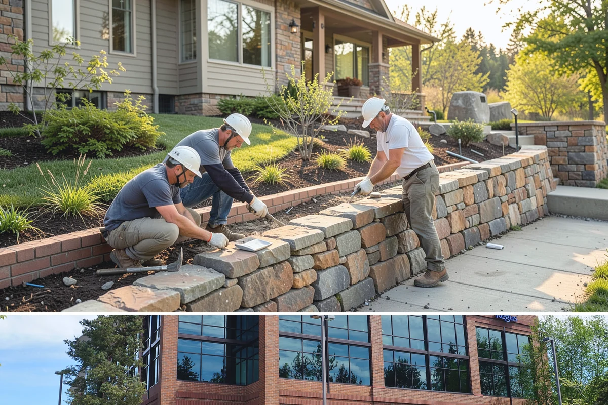 Storefront Construction in Mountlake Terrace, Snohomish County, WA - We schedule storefront glazing and sealing for dry weather to ensure clean, weather-tight installations.