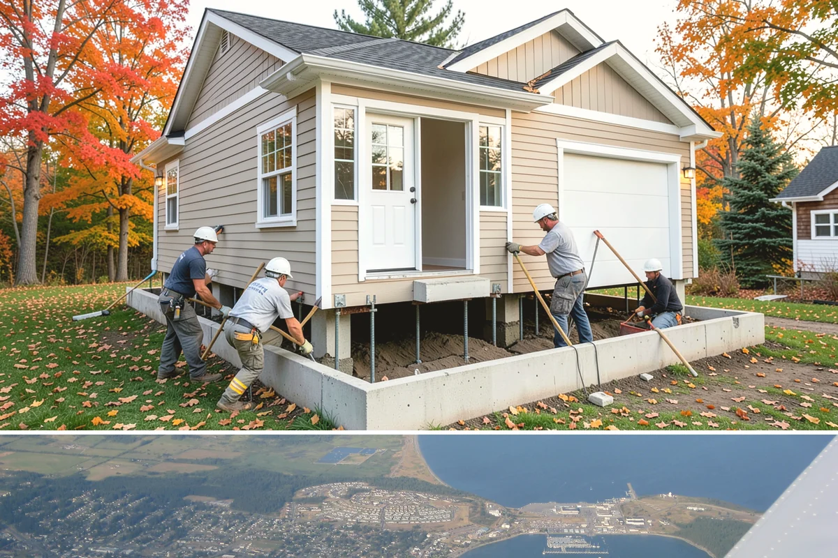 Storefront Construction in Oak Harbor, Island County, WA - We schedule storefront glazing and sealing for dry weather to ensure clean, weather-tight installations.