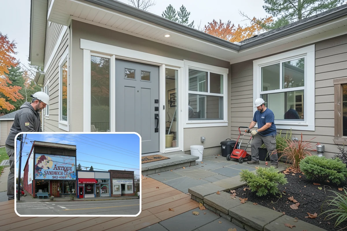 Storefront Construction in Ruston, Pierce County, WA - Weather-tight glazing suited to PNW conditions