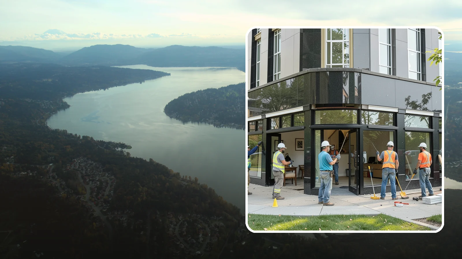 Storefront Construction in Sammamish, King County, WA - Design and construction of commercial storefronts, entrances, and glazing systems.