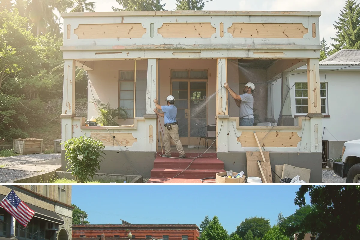 Storefront Construction in Snohomish, Snohomish County, WA - We schedule storefront glazing and sealing for dry weather to ensure clean, weather-tight installations.