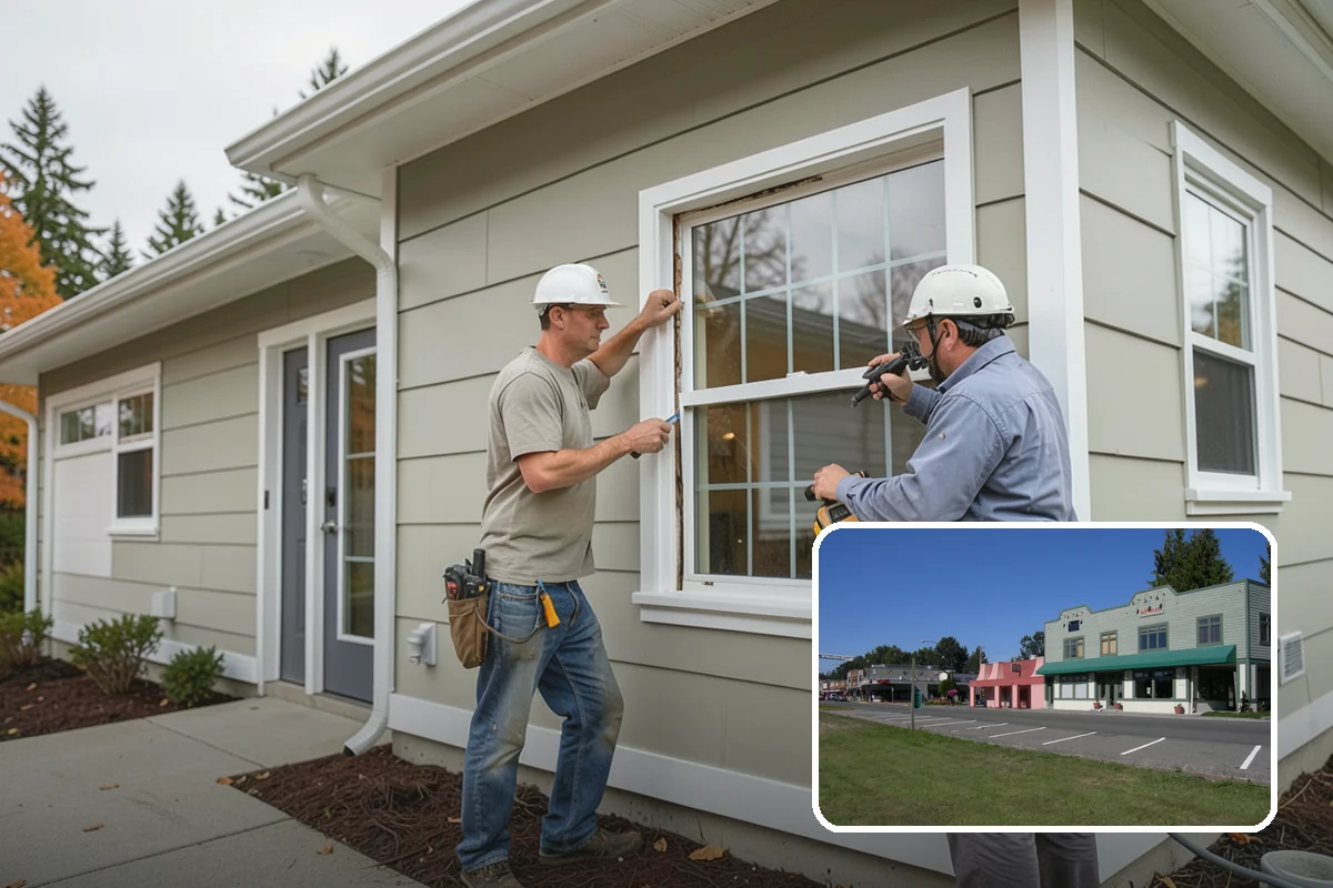 Storefront Construction in Snoqualmie, King County, WA - Weather-tight glazing suited to PNW conditions