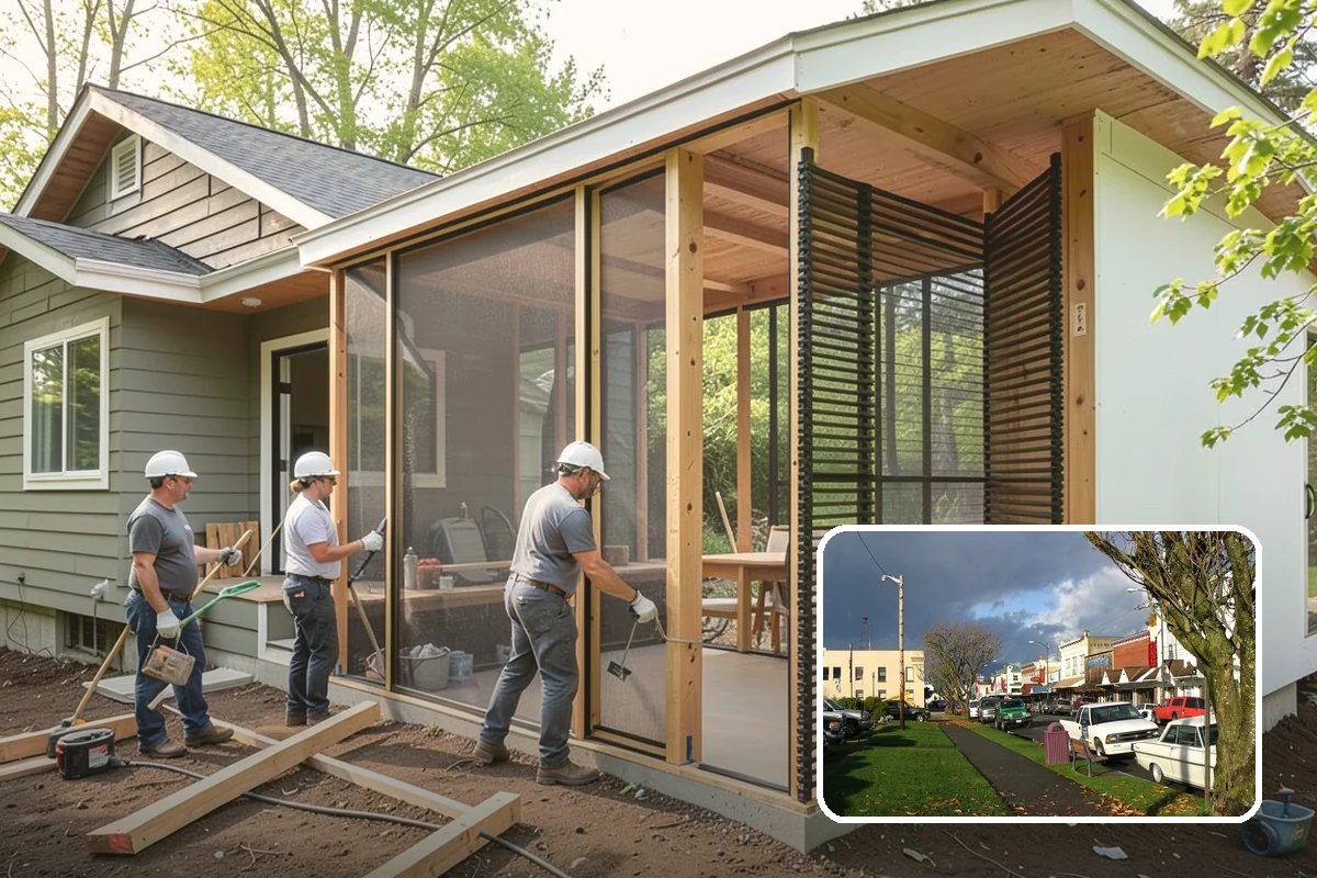 Storm Damage Repair in Arlington, Snohomish County, WA - Secures the home quickly after a storm
