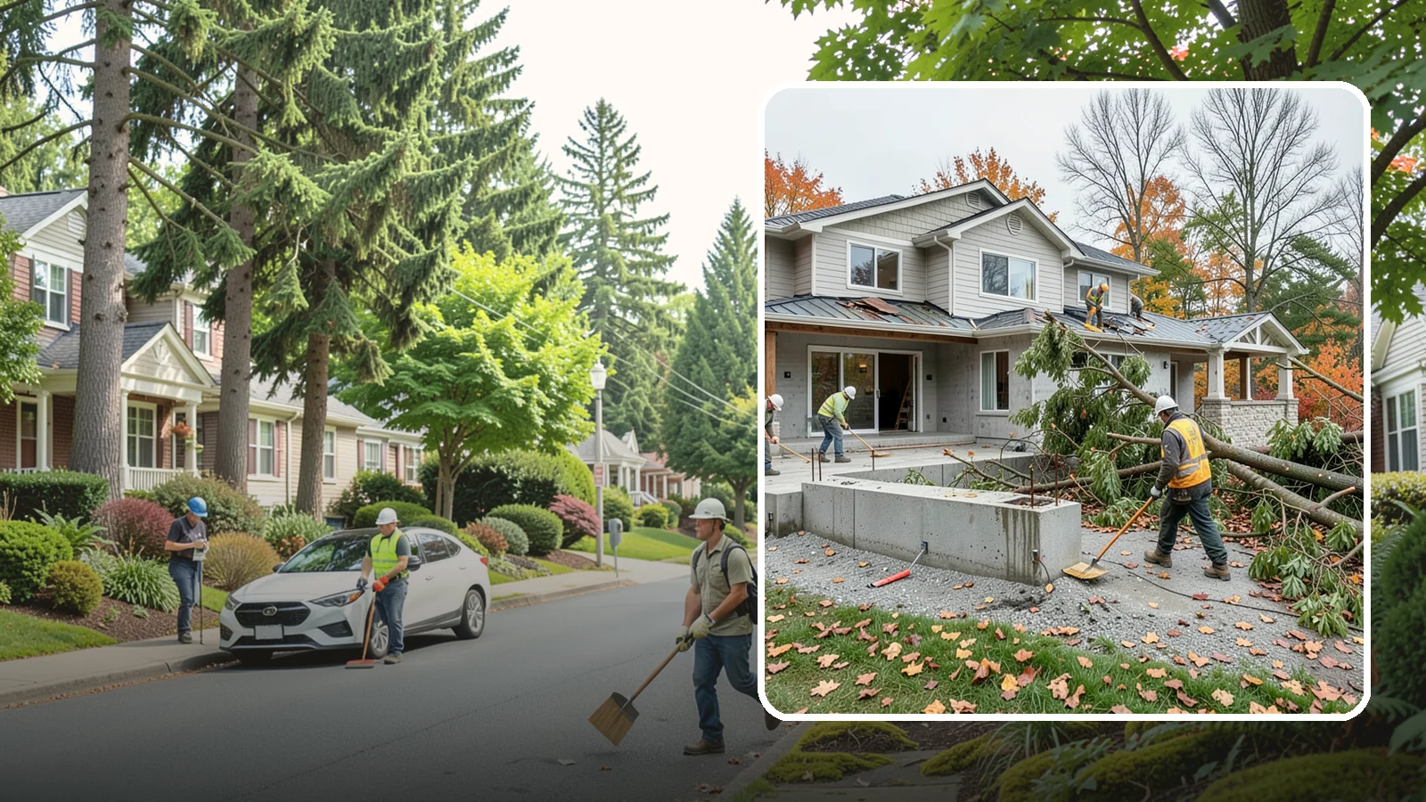Storm Damage Repair in Beaux Arts Village, King County, WA - Fast storm damage repair for the wind, rain, and fallen-tree harm PNW storms bring.
