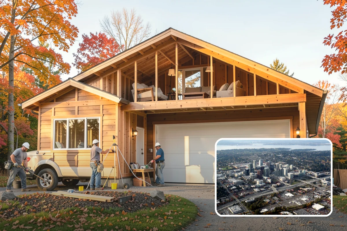 Storm Damage Repair in Bellevue, King County, WA - Secures the home quickly after a storm