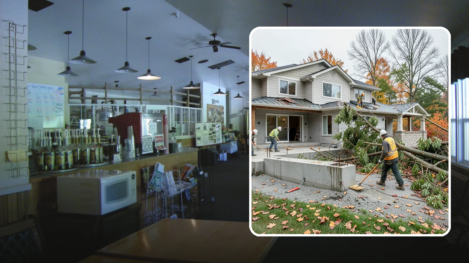 Storm Damage Repair in Black Diamond, King County, WA - Fast storm damage repair for the wind, rain, and fallen-tree harm PNW storms bring.