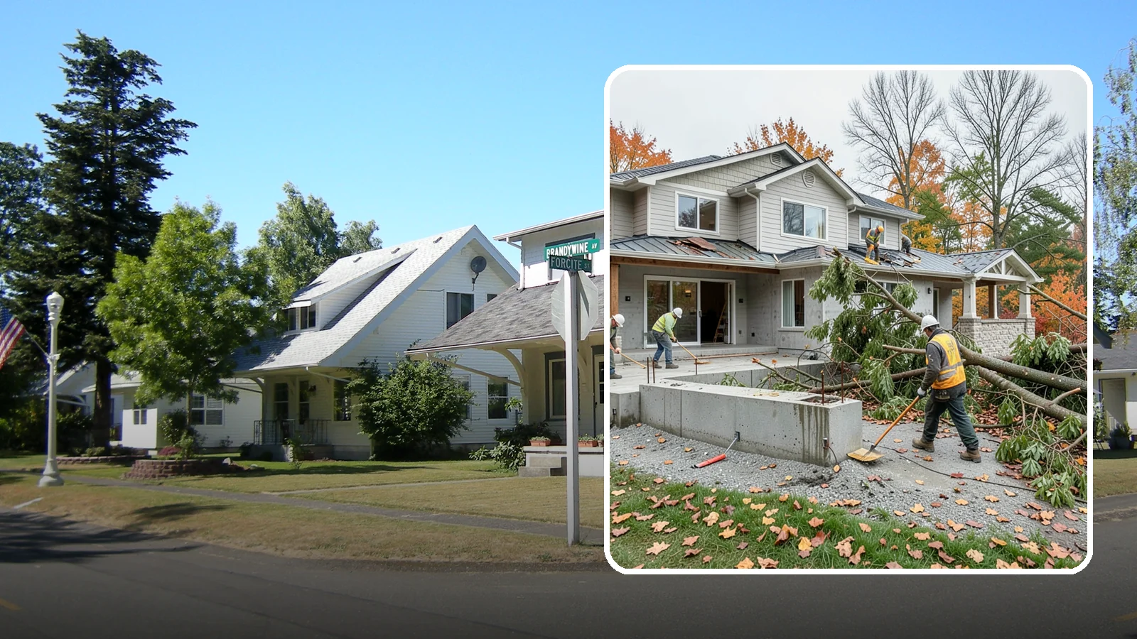 Storm Damage Repair in DuPont, Pierce County, WA - Fast storm damage repair for the wind, rain, and fallen-tree harm PNW storms bring.