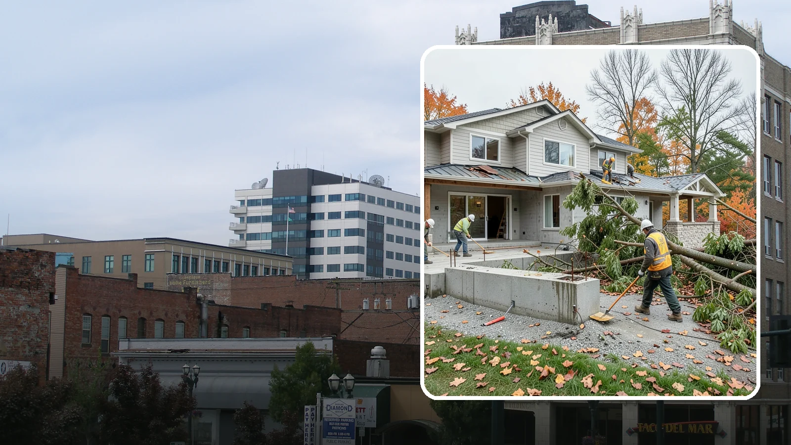 Storm Damage Repair in Everett, Snohomish County, WA - Fast storm damage repair for the wind, rain, and fallen-tree harm PNW storms bring.