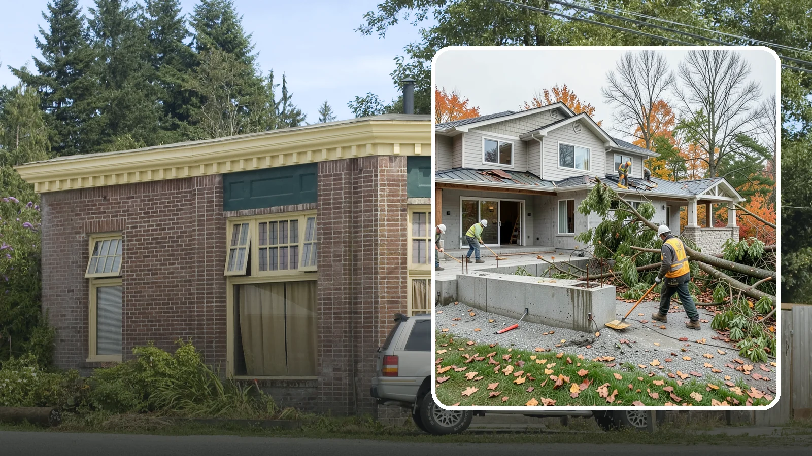 Storm Damage Repair in Hamilton, Skagit County, WA - Fast storm damage repair for the wind, rain, and fallen-tree harm PNW storms bring.