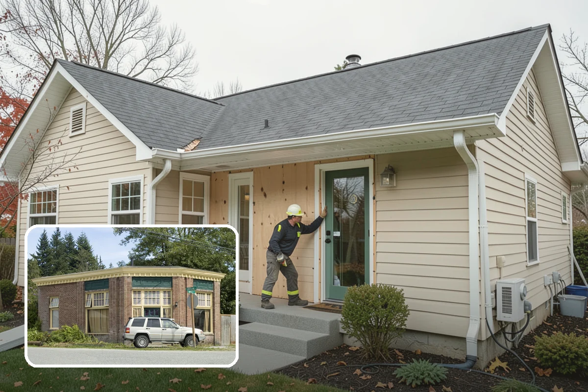 Storm Damage Repair in Hamilton, Skagit County, WA - Secures the home quickly after a storm