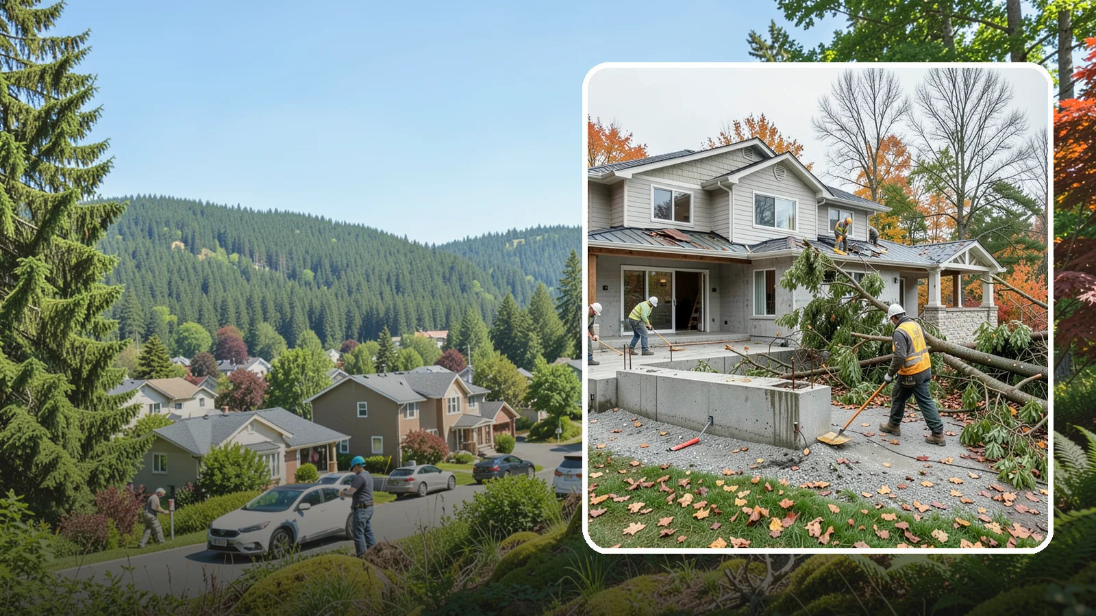 Storm Damage Repair in Index, Snohomish County, WA - Fast storm damage repair for the wind, rain, and fallen-tree harm PNW storms bring.