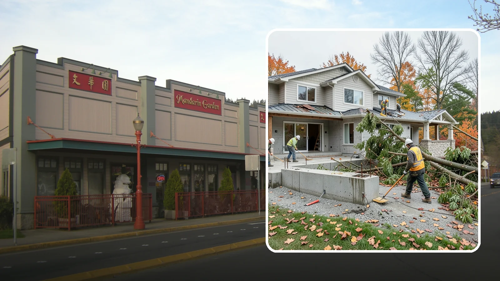 Storm Damage Repair in Issaquah, King County, WA - Fast storm damage repair for the wind, rain, and fallen-tree harm PNW storms bring.