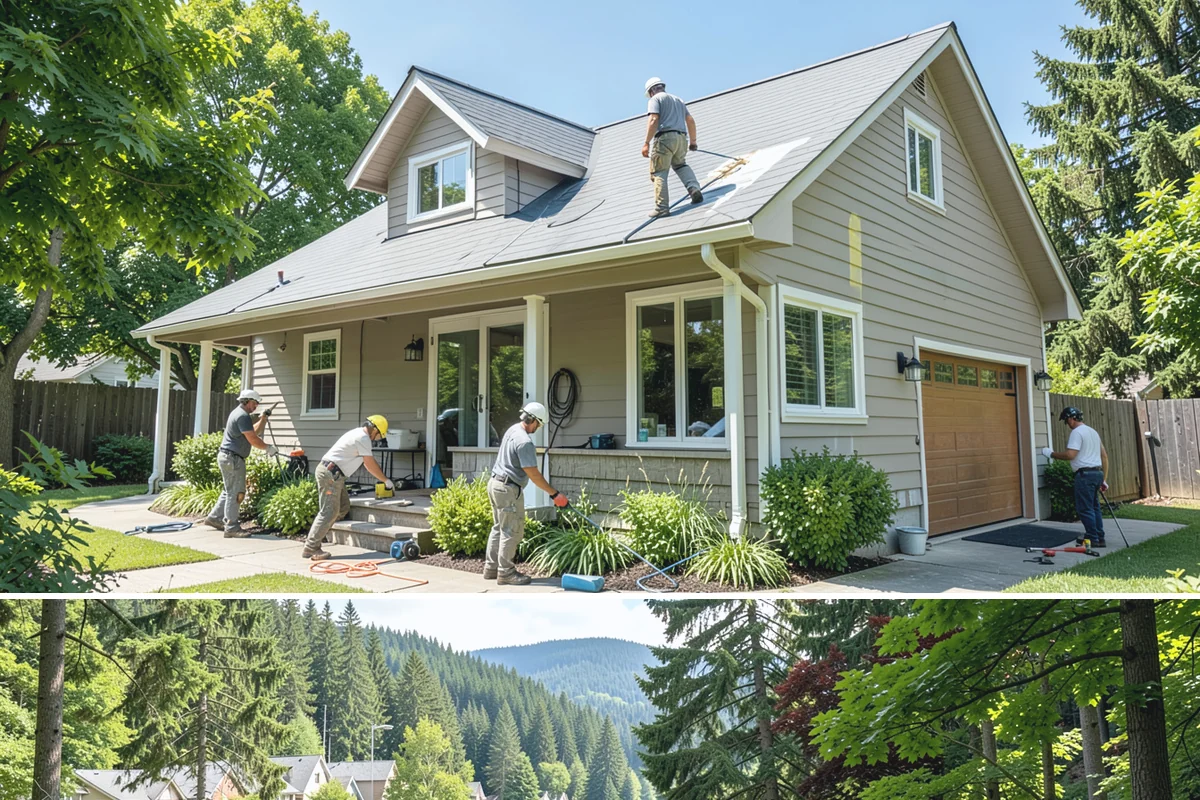 Storm Damage Repair in Lake Forest Park, King County, WA - Storm response is available year-round, with fall and winter being the busiest.