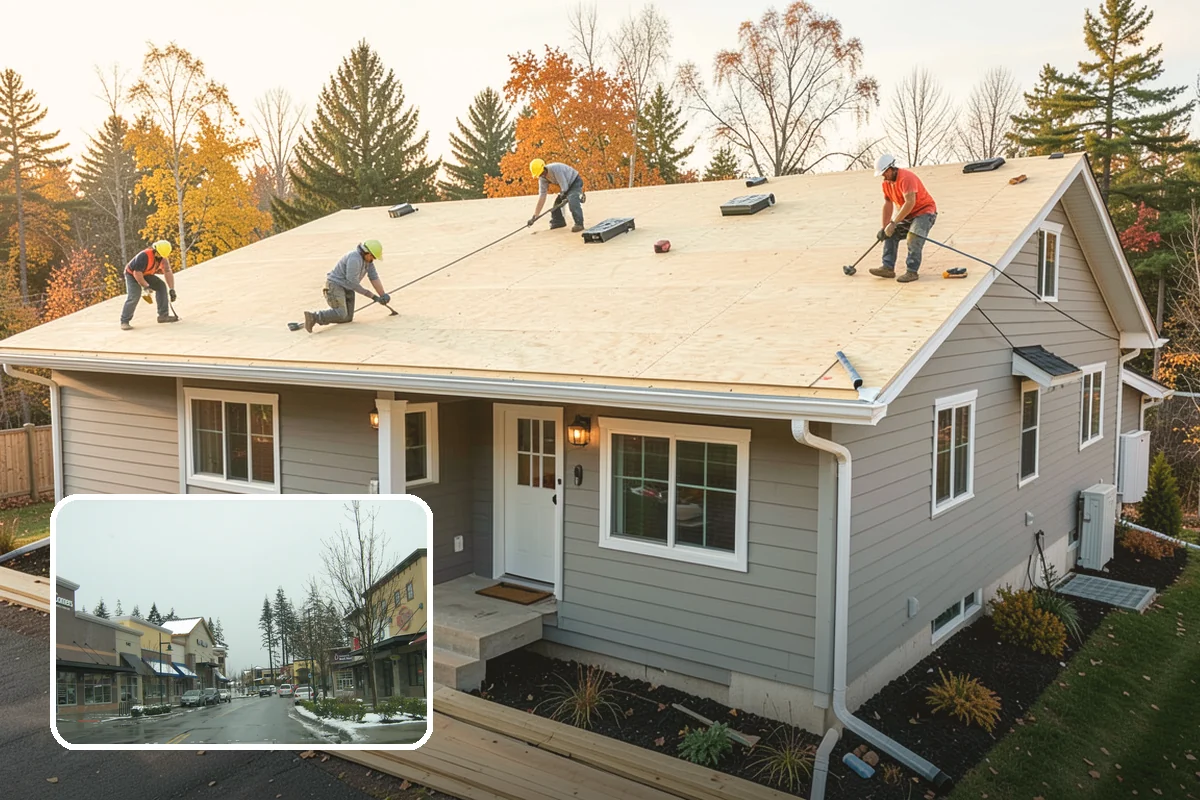 Storm Damage Repair in Mill Creek, Snohomish County, WA - Secures the home quickly after a storm